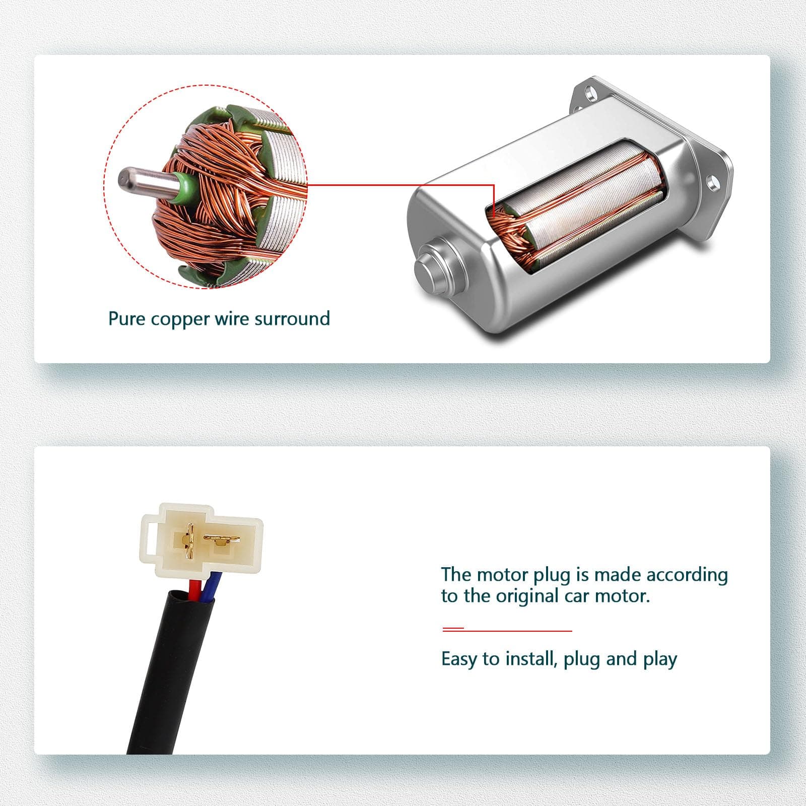 FINDAUTO Power Window Regulator Front Left Side fit for 2003 2004 2005 2006 for - Thumbnail 5