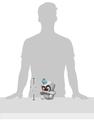 Little Buddy 1658 Super Mario Odyssey White Cappy (Normal Form) 7.5" Plush, Mult - Thumbnail 2