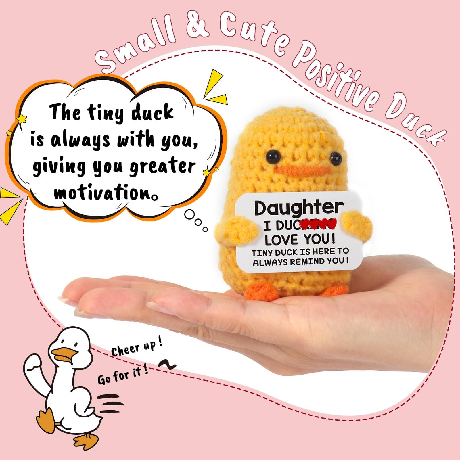 MBL Valentines Daughter Gifts from Mom - to My Daughters Valentine's Day, Funny - Thumbnail 2