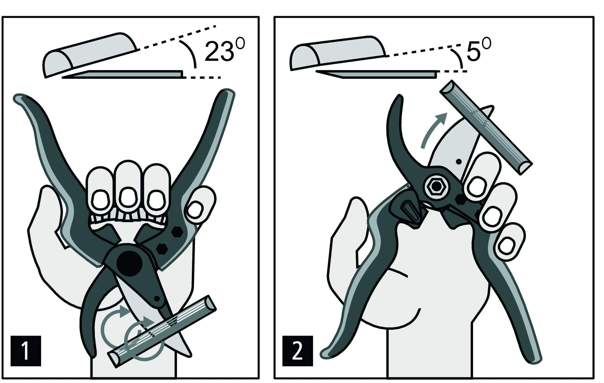 FELCO 160L Pruning Shears – 8.9" Lightweight Swiss-Made Garden Clippers for Larg - Thumbnail 7