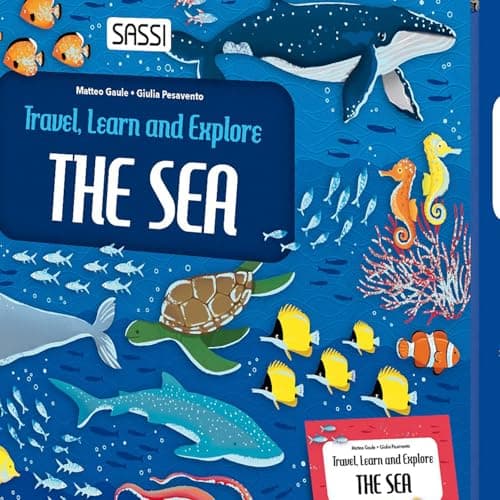 Sassi: Travel, Learn & Explore - The Sea - 205pc Puzzle & 32-Page Book, Educatio - Thumbnail 9