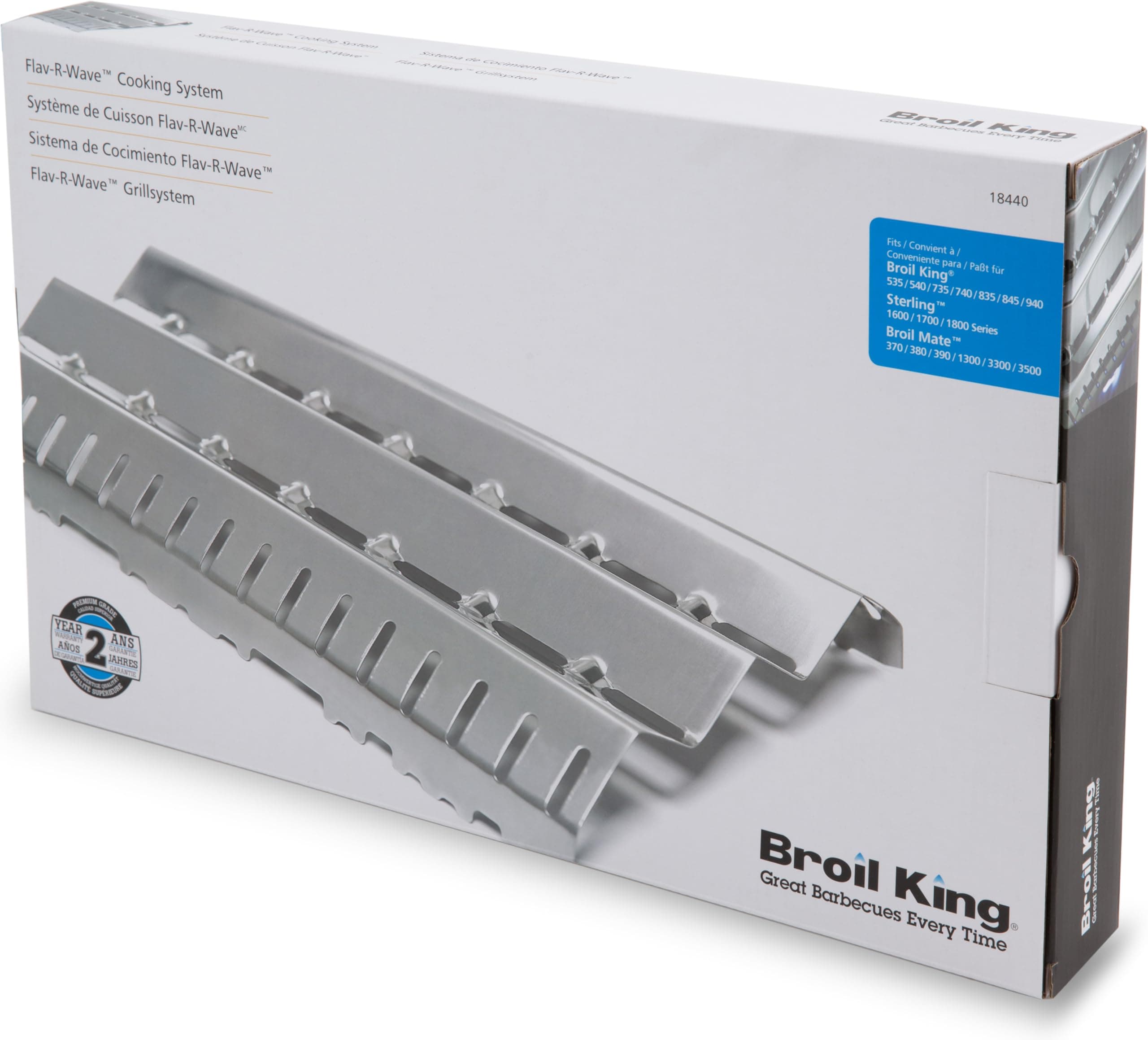 Barbecue Genius Broil King 18440 Stainless Steel Flav-R-Wave Heat Tent, Small - Thumbnail 7