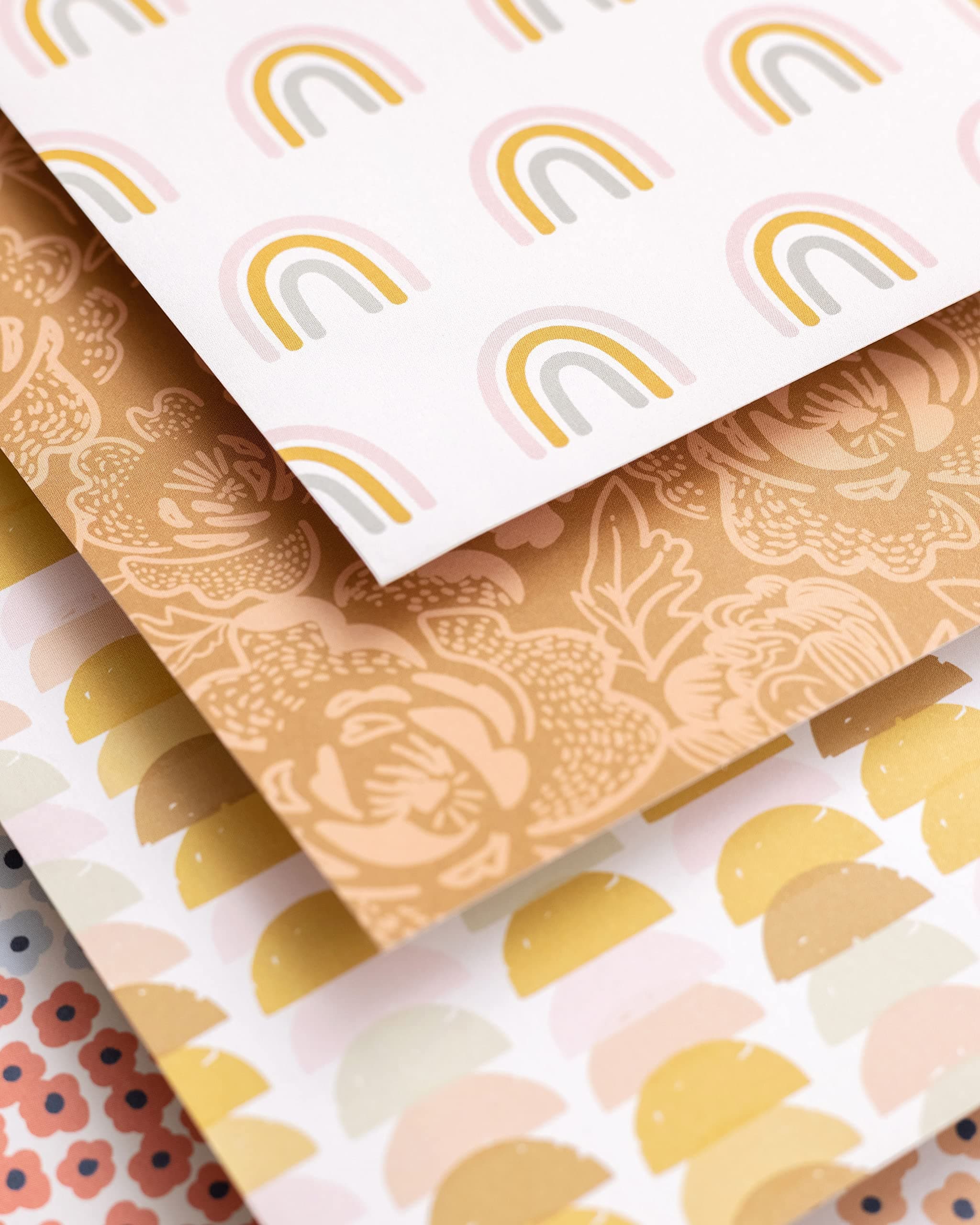 Jen Hadfield Peaceful Heart Double-Sided Cardstock 12"X12"-Peace - Thumbnail 3