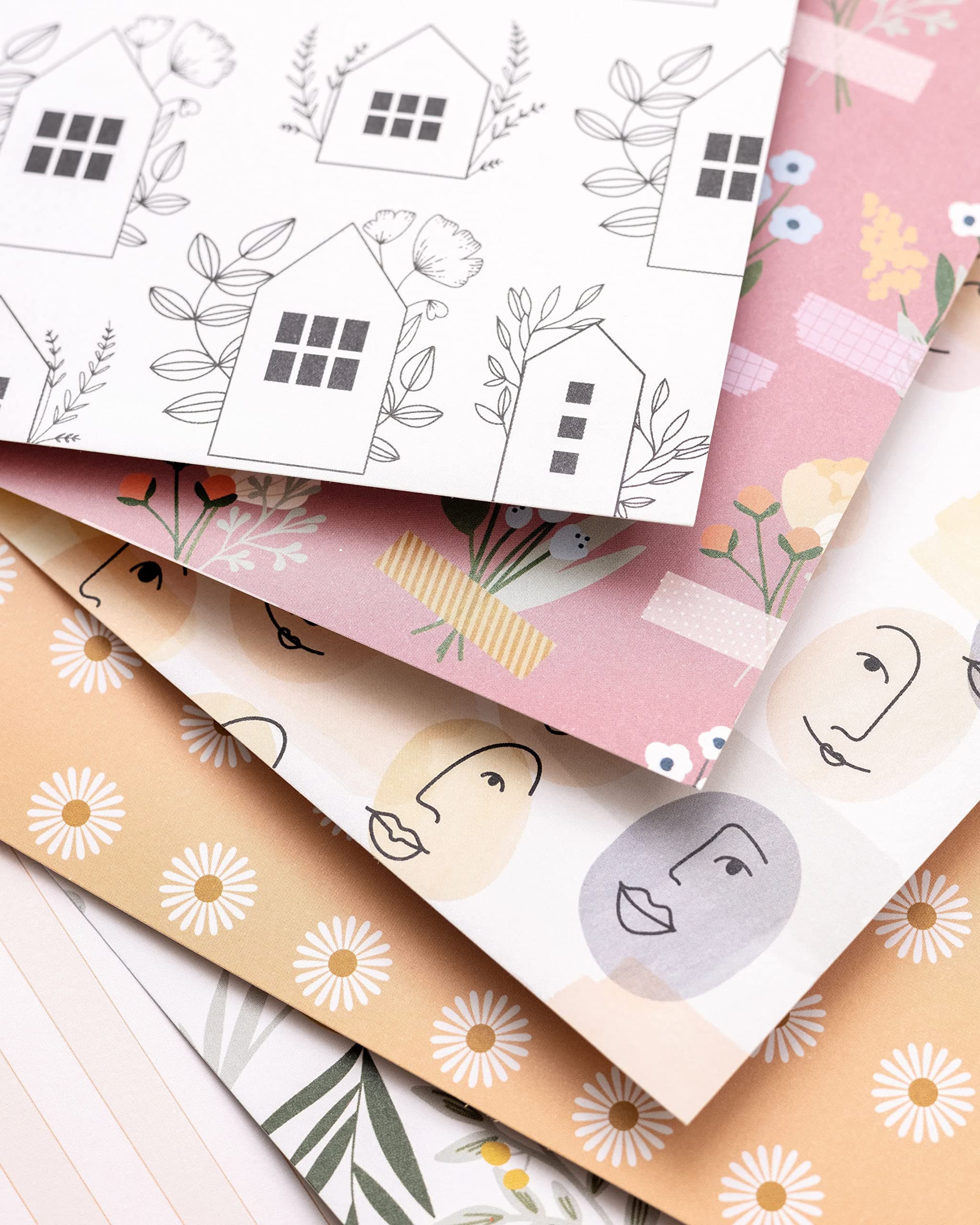 Jen Hadfield Peaceful Heart Double-Sided Cardstock 12"X12"-Peace - Thumbnail 6