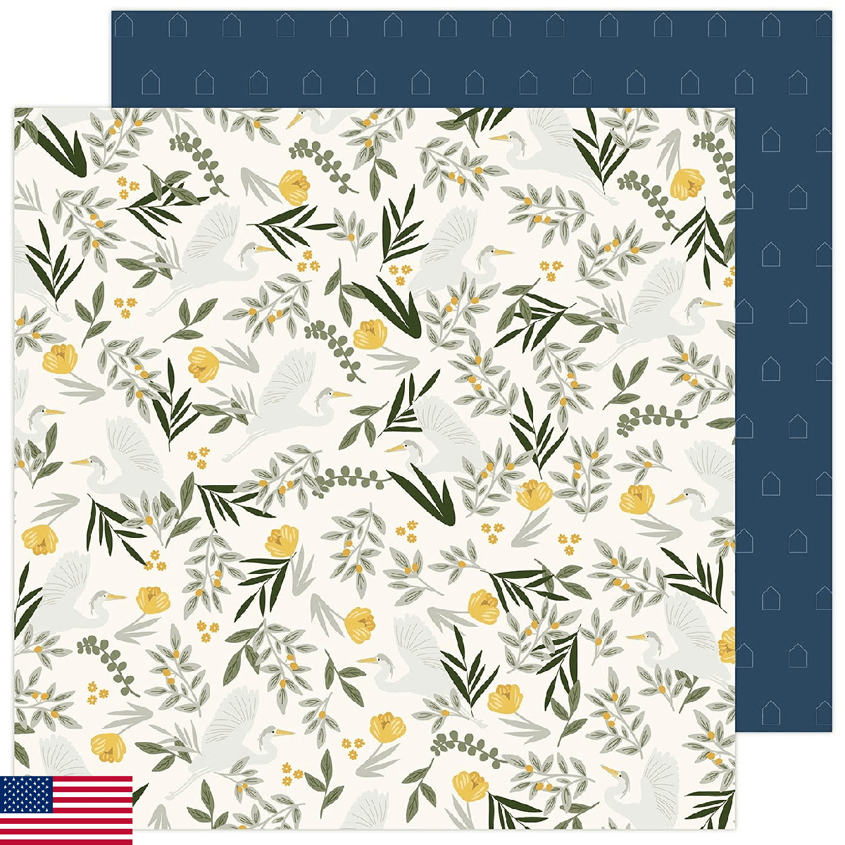 Jen Hadfield Peaceful Heart Double-Sided Cardstock 12"X12"-Peace - Image 1