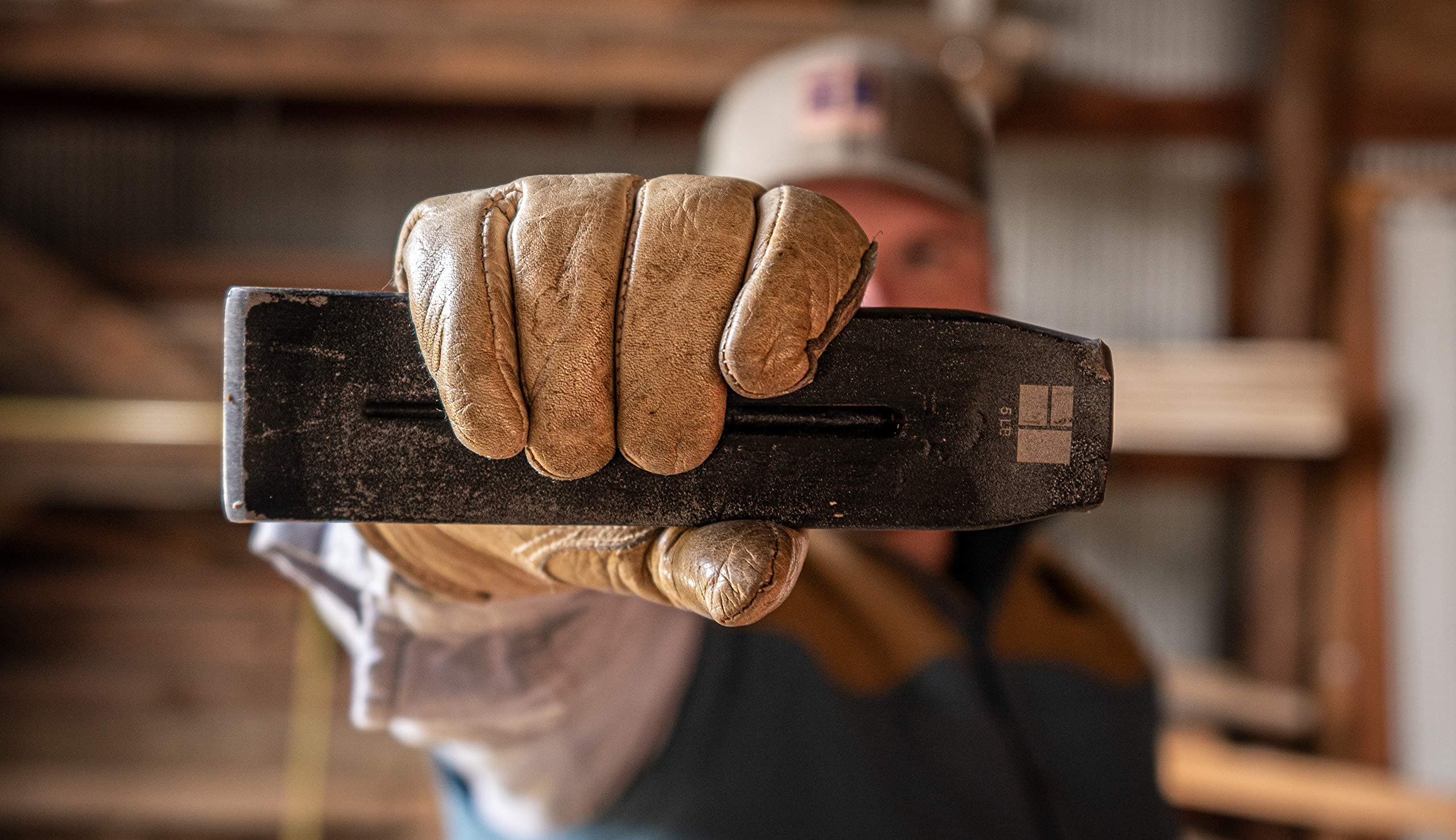 Hooyman Splitting Wedge 5 Pound Log Splitter Tool with Heavy Duty Construction, - Thumbnail 2