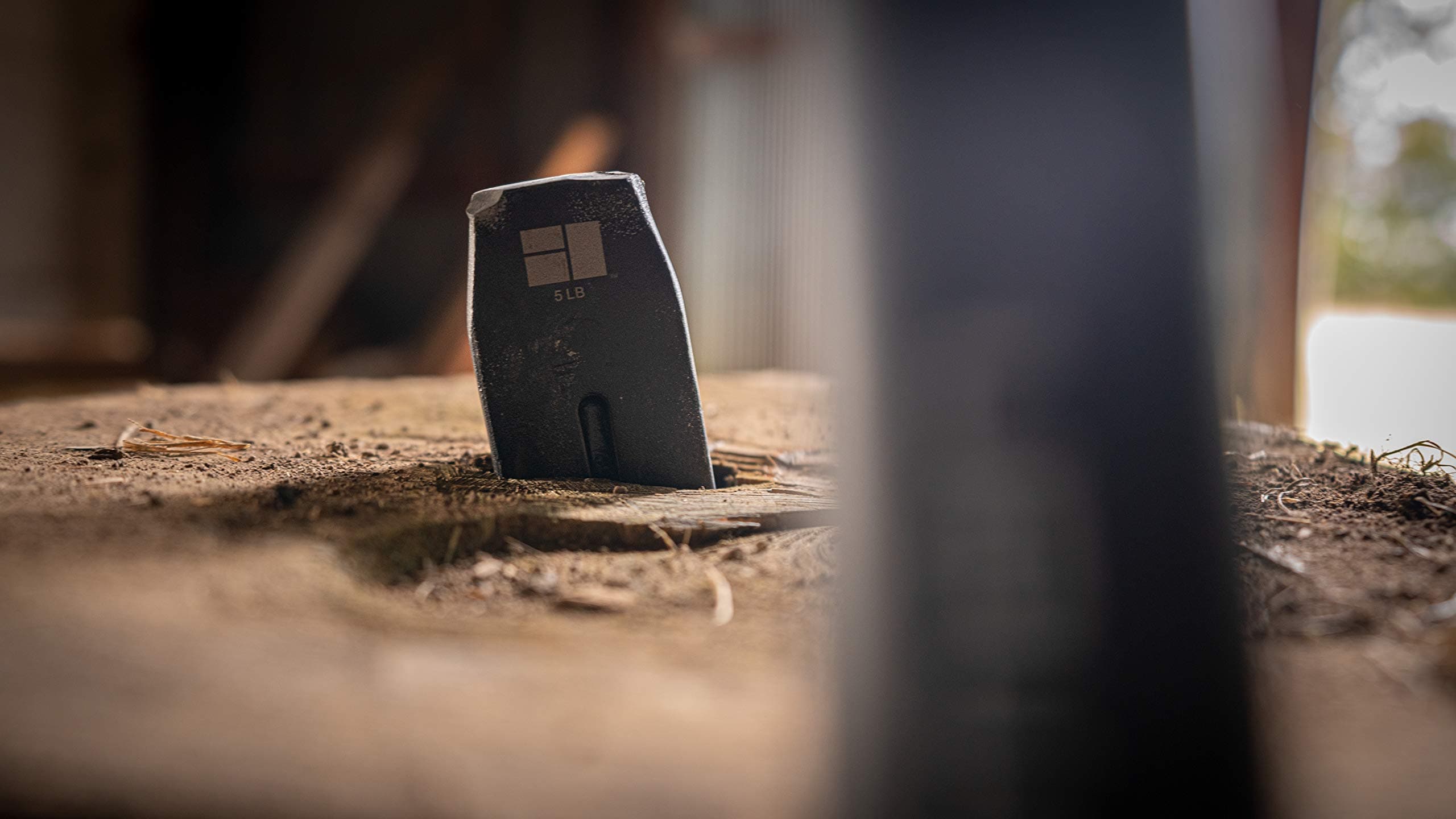 Hooyman Splitting Wedge 5 Pound Log Splitter Tool with Heavy Duty Construction, - Thumbnail 6