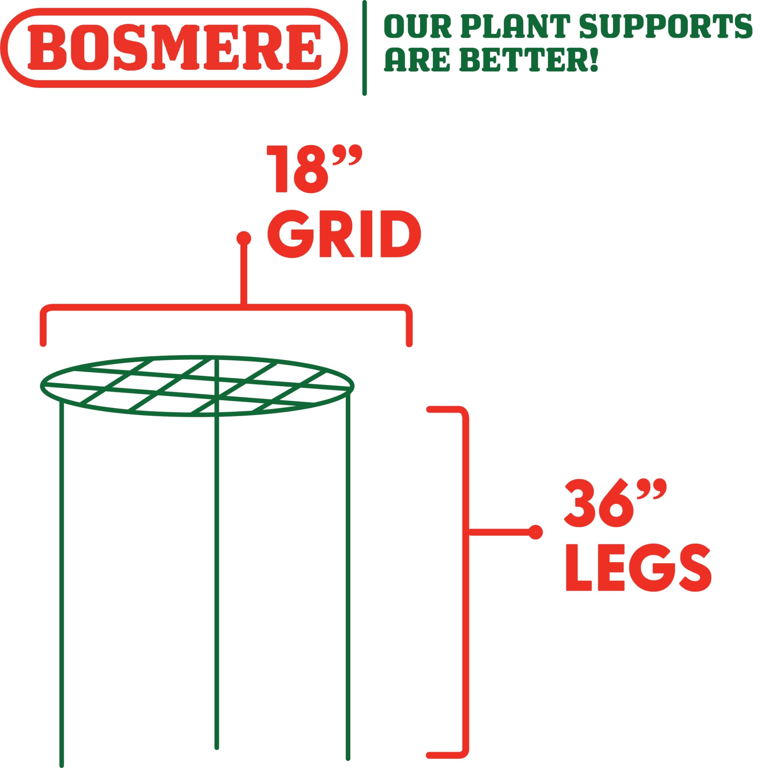 Bosmere 18" Plant Grid with Three 36" Legs, 2-Pack - Thumbnail 3