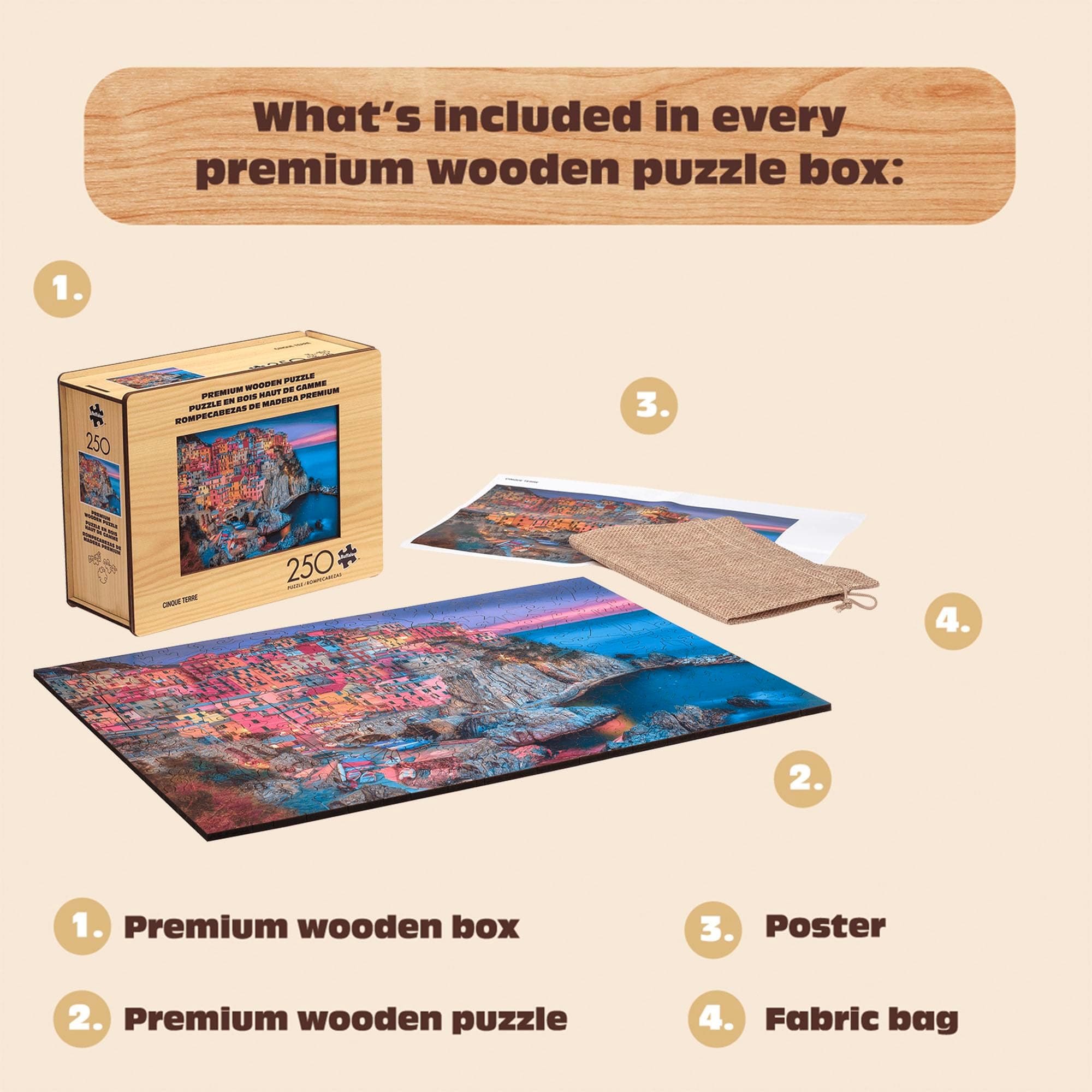 Buffalo Games - 250 Piece Wooden Jigsaw Puzzle Sierra Paradise, Thomas Kinkade, - Thumbnail 6