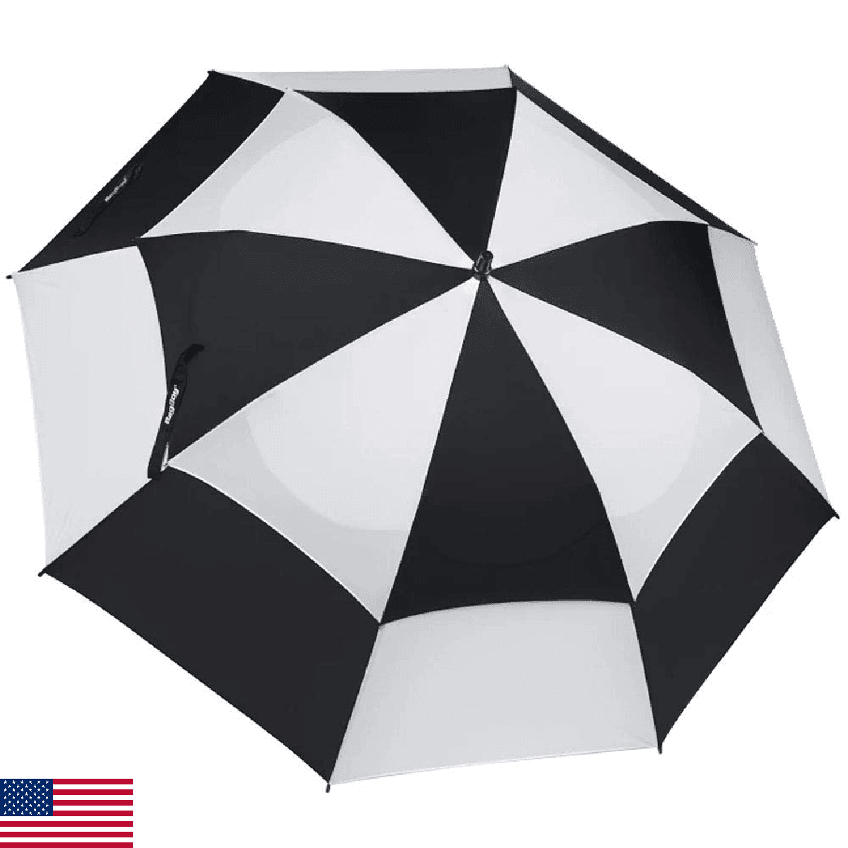Bag Boy 62" Wind Vent Umbrella with Double-Vented Canopy System - Image 1