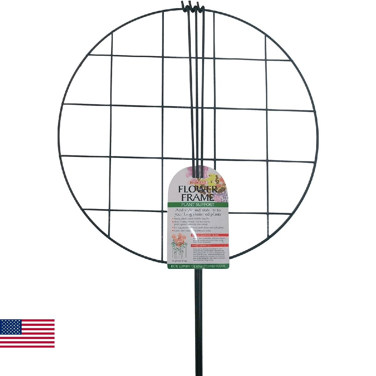 Bosmere 18" Plant Grid with Three 36" Legs, 2-Pack - Image 1
