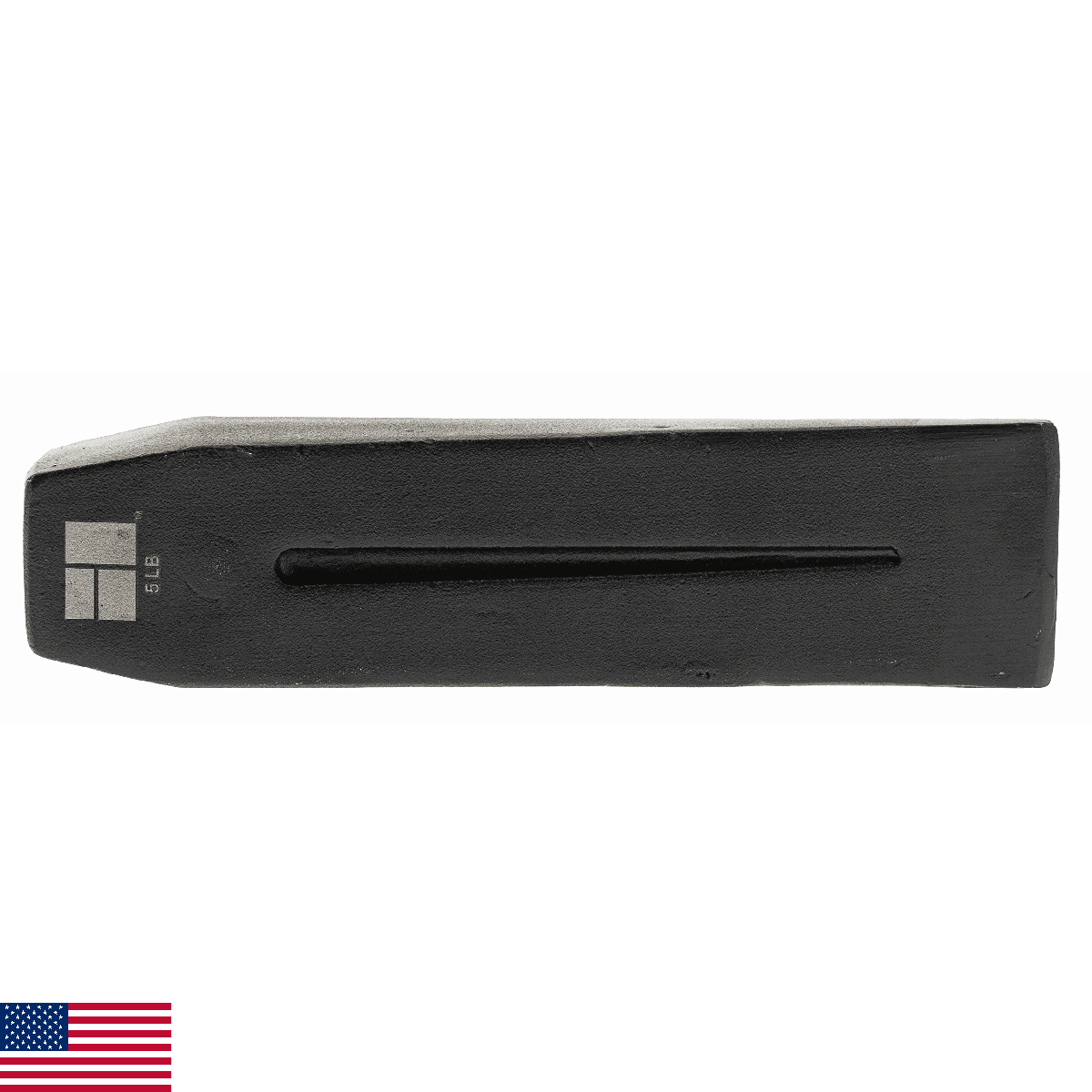 Hooyman Splitting Wedge 5 Pound Log Splitter Tool with Heavy Duty Construction, - Image 1