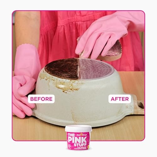 The Pink Stuff Ultimate Bundle - Paste, Multi-Purpose, Bathroom, Cream Cleaner - Thumbnail 4
