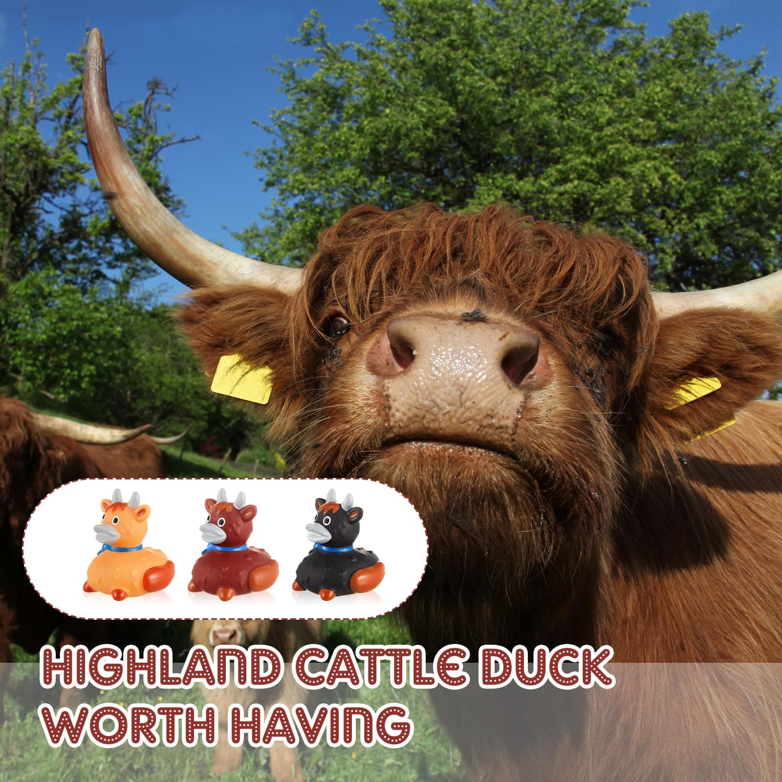 Deekin Rubber Ducks 2 Inch Animal Party Favors Small Rubber Ducks for Cruise Shi - Thumbnail 4