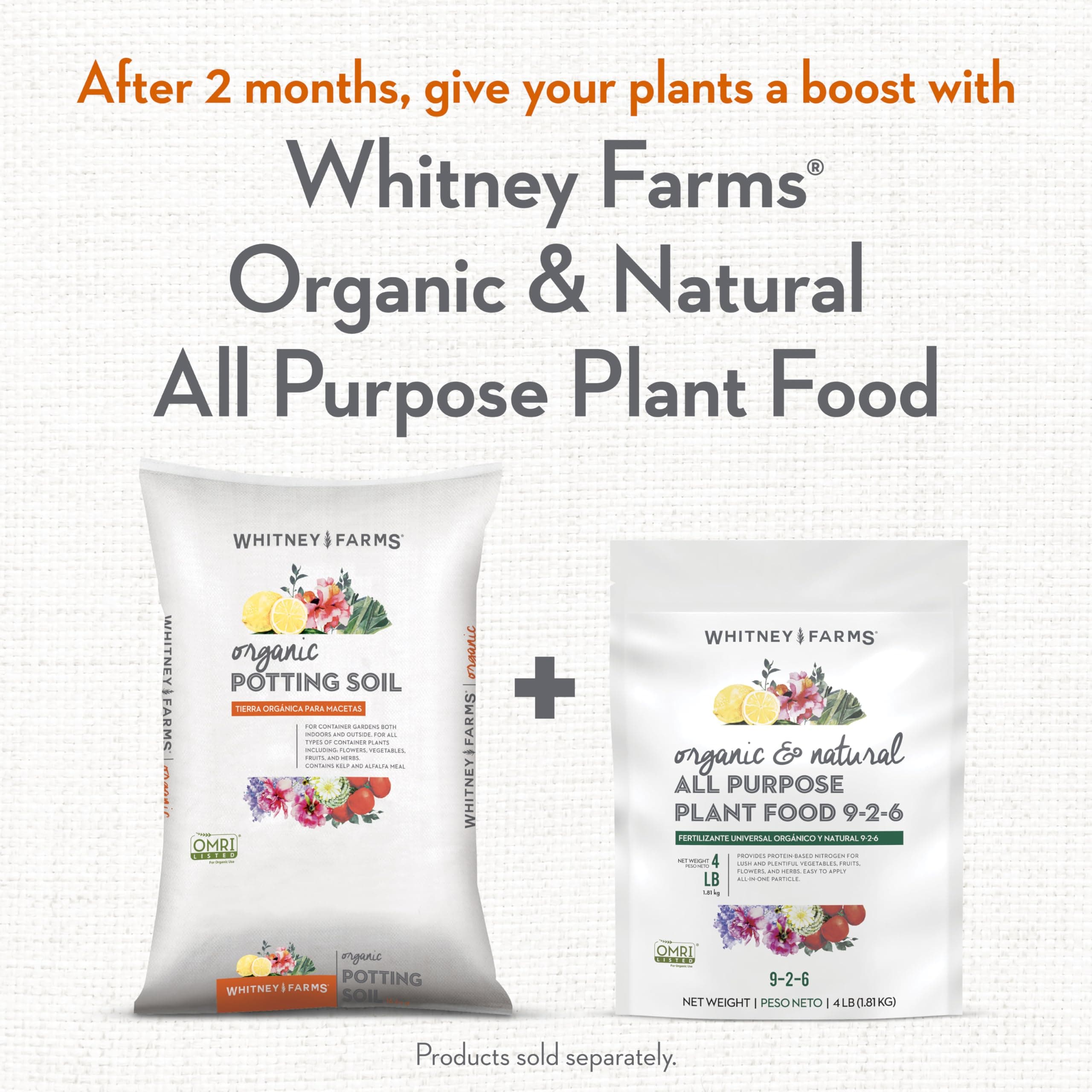 Whitney Farms Organic Potting Soil - Natural Indoor and Outdoor Container Mix fo - Thumbnail 9