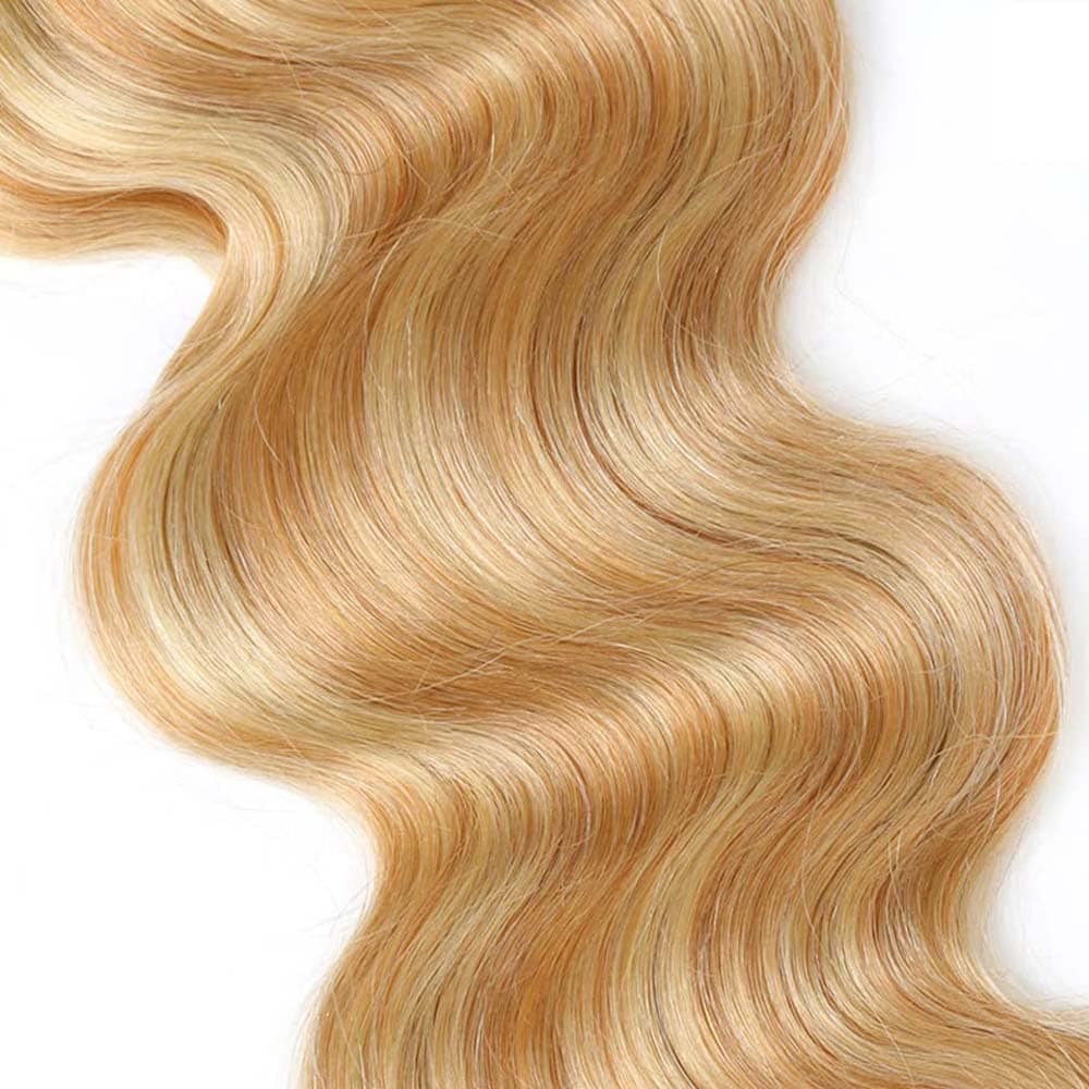 Highlight P27613 Body Wave Bundles Human Hair Double Weft Brazilian Hair Extensi - Thumbnail 4