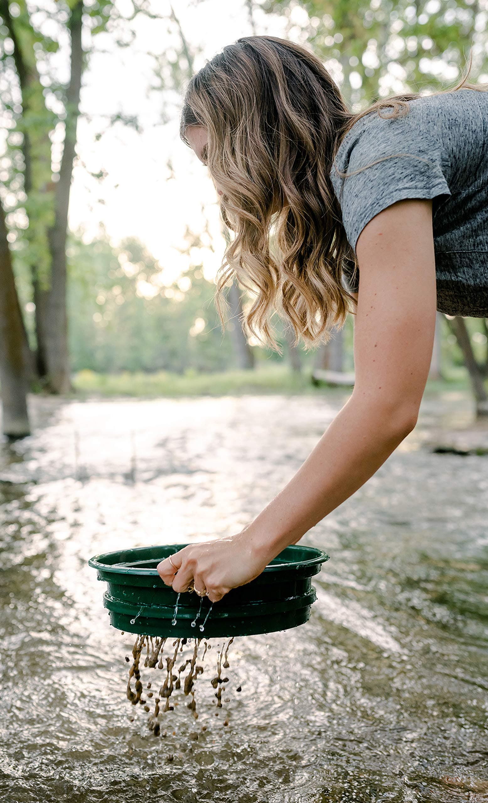 Stansport Gold Panning Classifier 1/8" Stainless Steel Mesh (605-6406) - Thumbnail 2