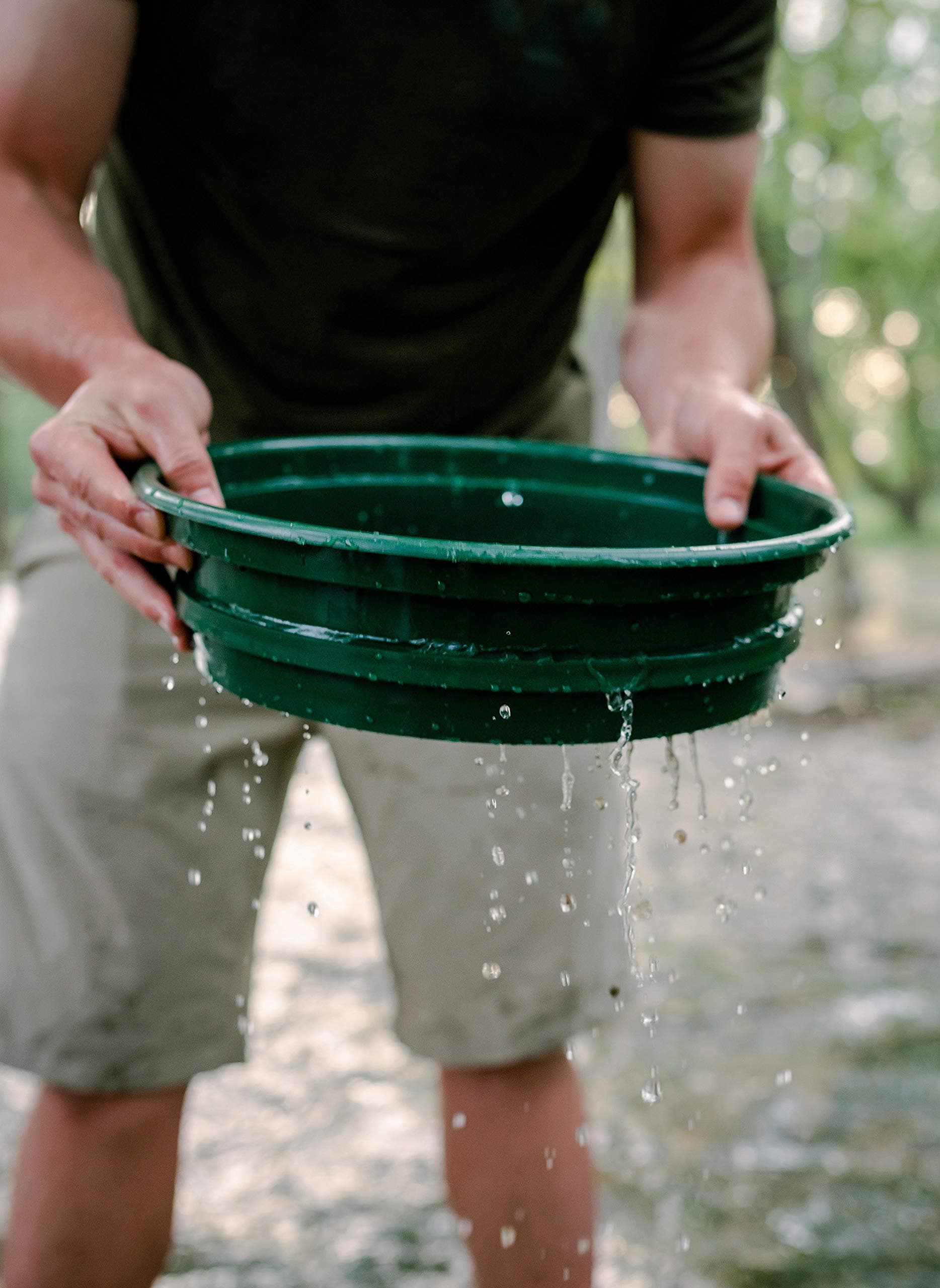 Stansport Gold Panning Classifier 1/8" Stainless Steel Mesh (605-6406) - Thumbnail 3