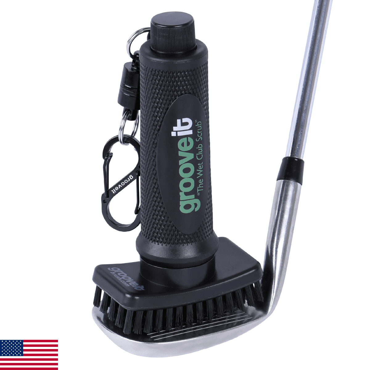 Grooveit The Wet Club Scrub Golf Water Brush - 3 Year Warranty - Anti-Leak Desig - Image 1
