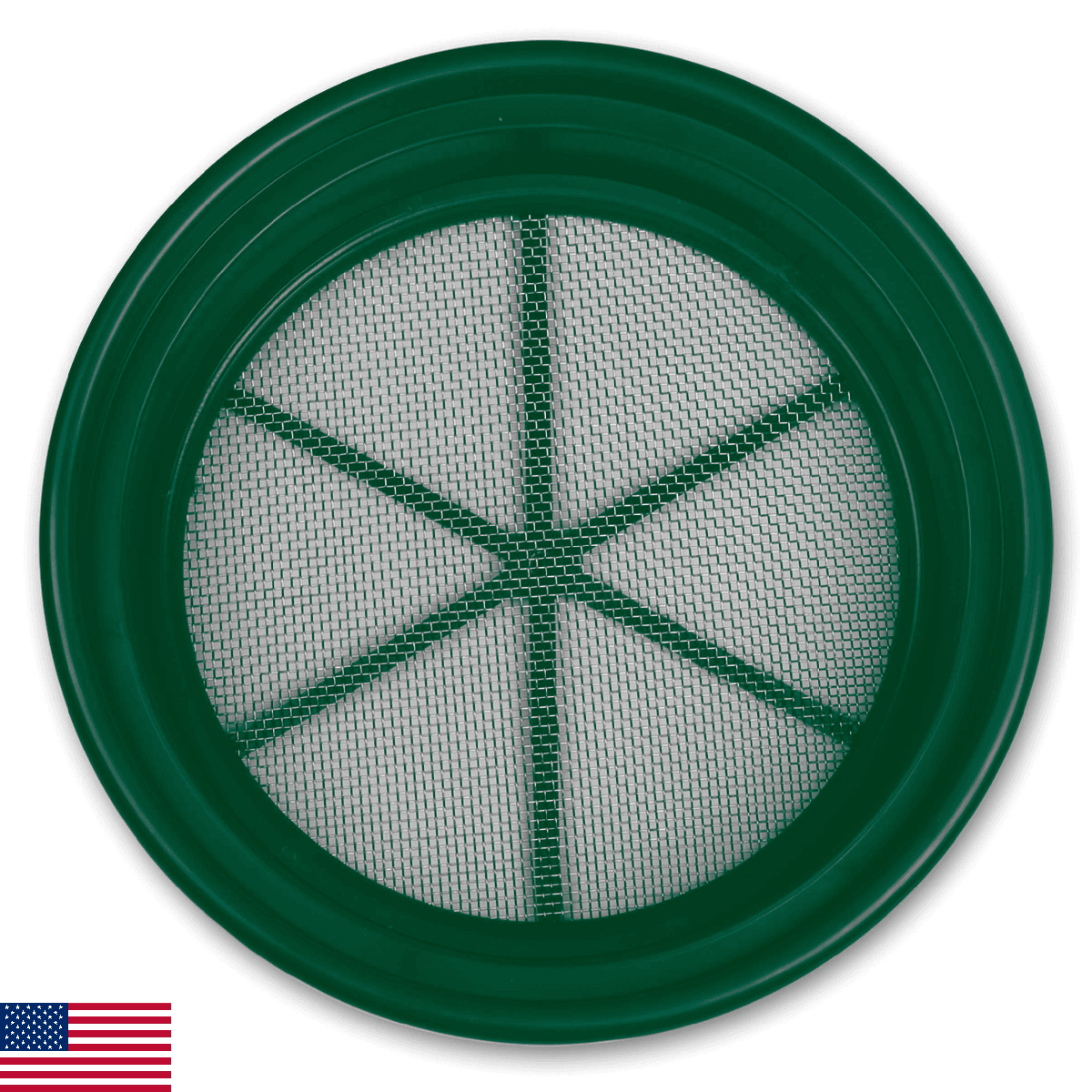 Stansport Gold Panning Classifier 1/8" Stainless Steel Mesh (605-6406) - Image 1