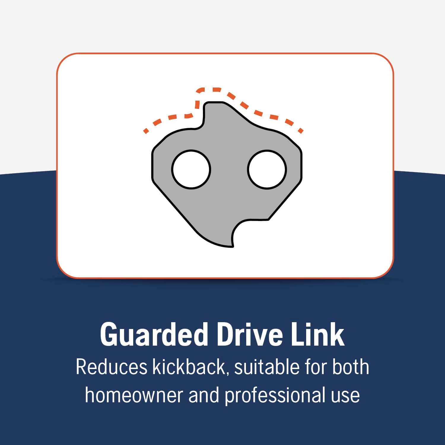 Husqvarna S83G 18" Chainsaw Chain 3/8" .050 Gauge 68DL - Thumbnail 5