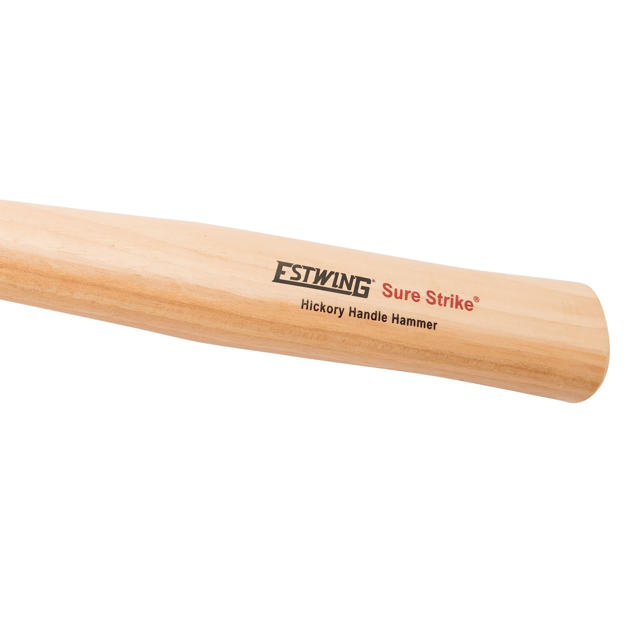 ESTWING Sure Strike 20 oz Curved Claw Hammer - Smooth Face, Hickory Handle MRW20 - Thumbnail 4