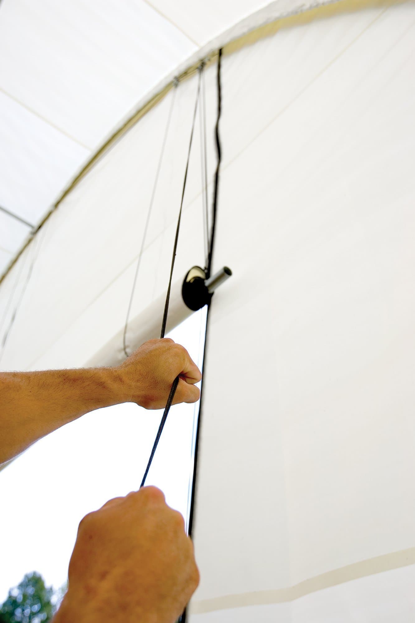 ShelterLogic Pull-Eaze Roll-Up Door Kit - Thumbnail 3