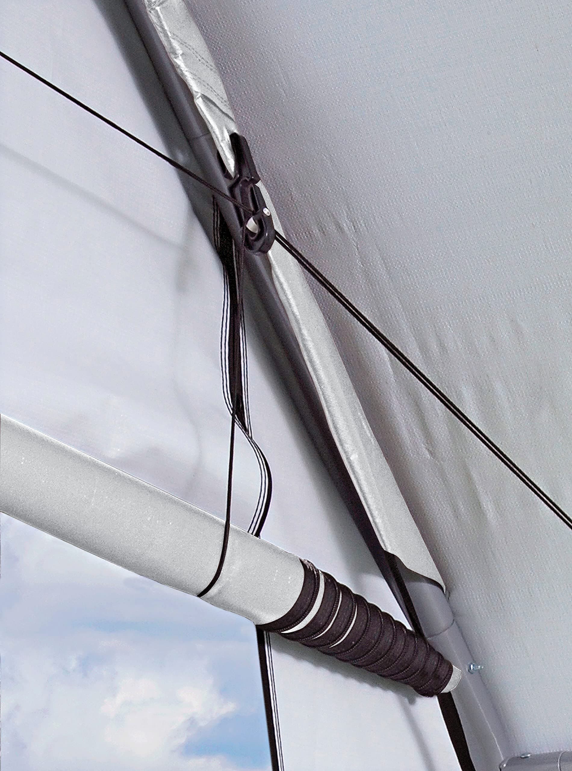 ShelterLogic Pull-Eaze Roll-Up Door Kit - Thumbnail 4