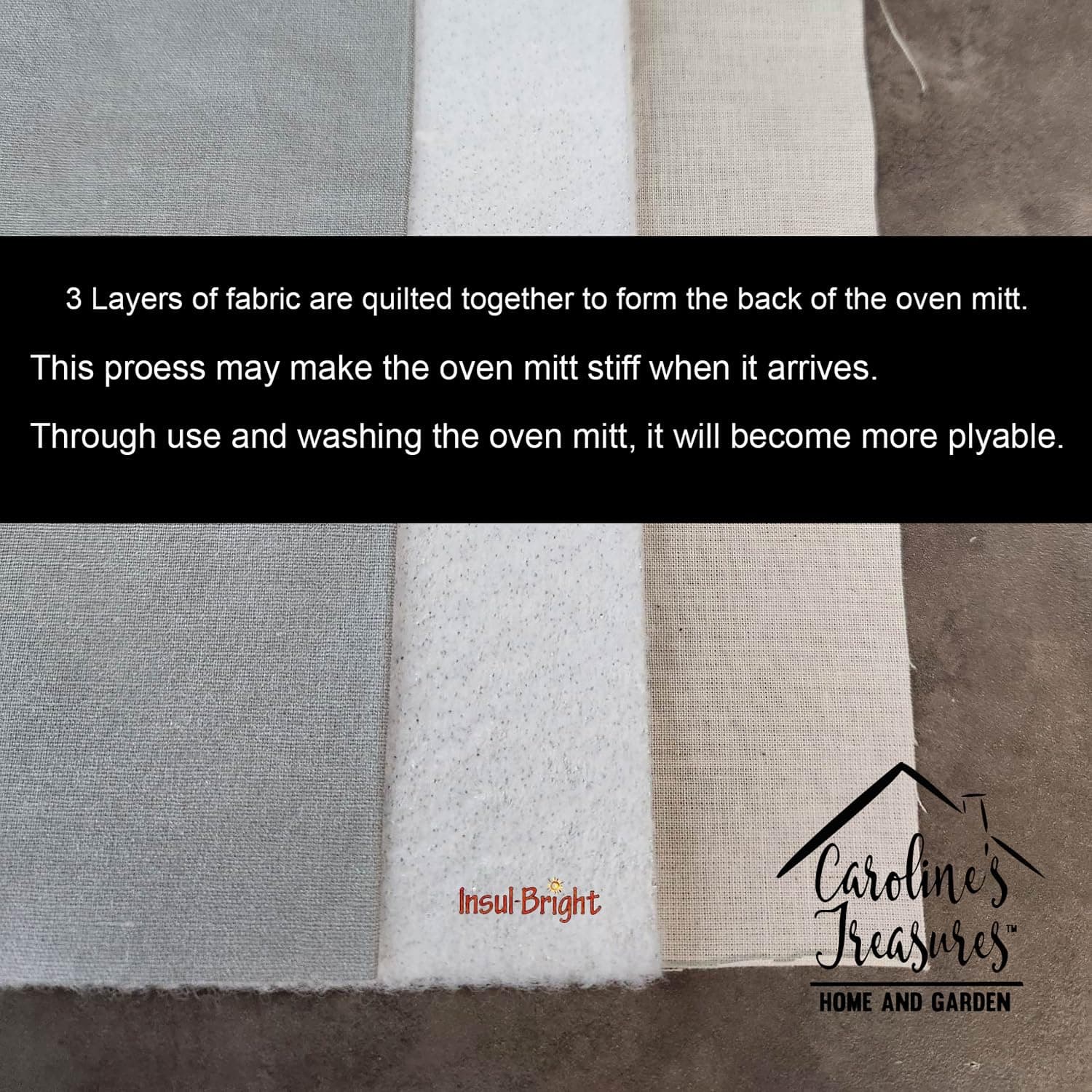 Caroline's Treasures BB4968OVMT Christmas Miniature Pinscher Oven Mitt, Heat Res - Thumbnail 5