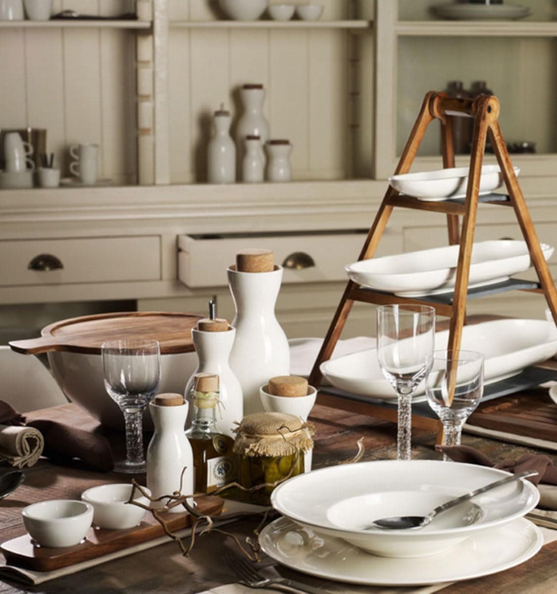 Villeroy & Boch Artesano Original Olive Bowl, 11 x 3 in, Premium Porcelain, Whit - Thumbnail 2