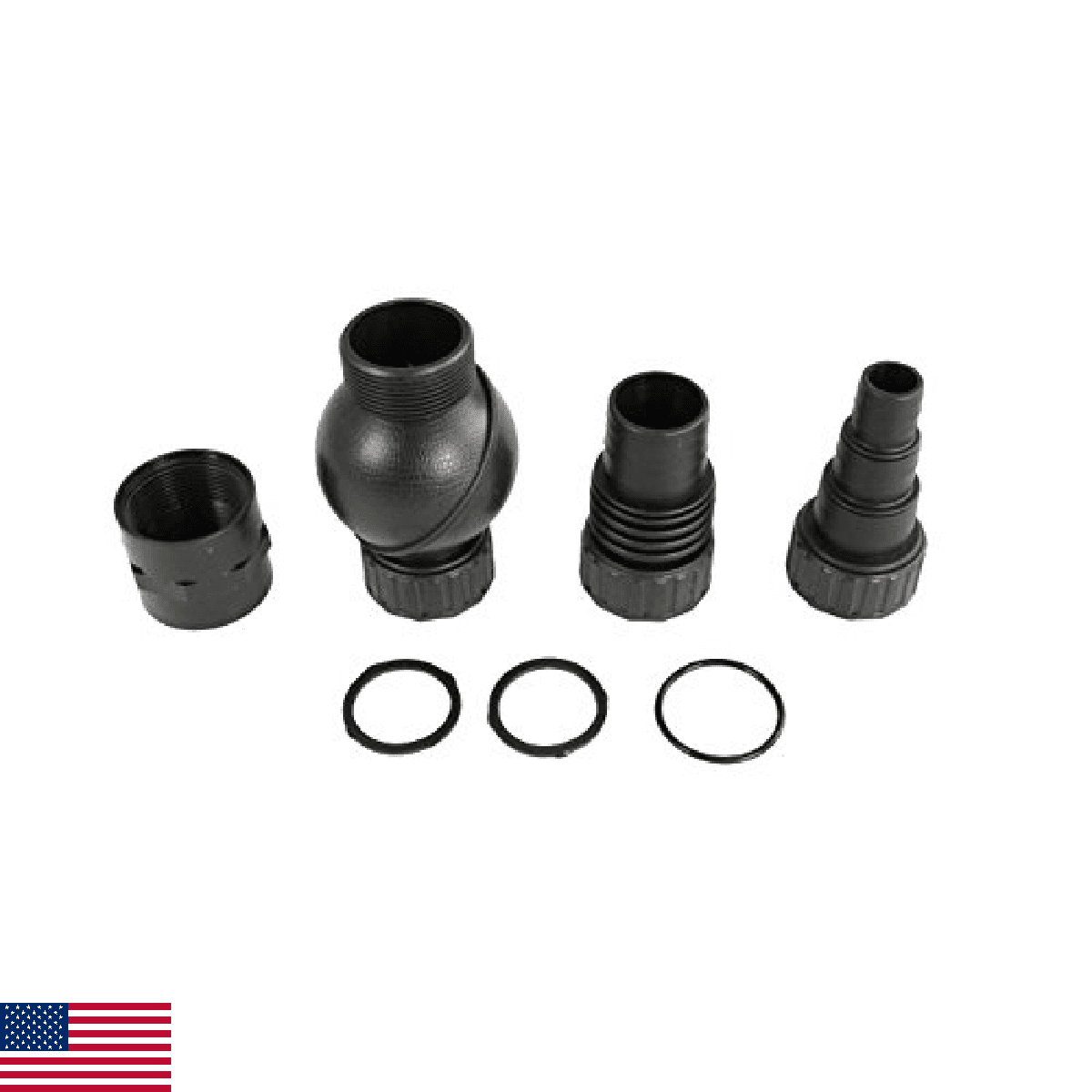 Aquascape Discharge Fitting Kit for AquaSurge 2000/3000/4000/5000 and 2000-4000/ - Image 1