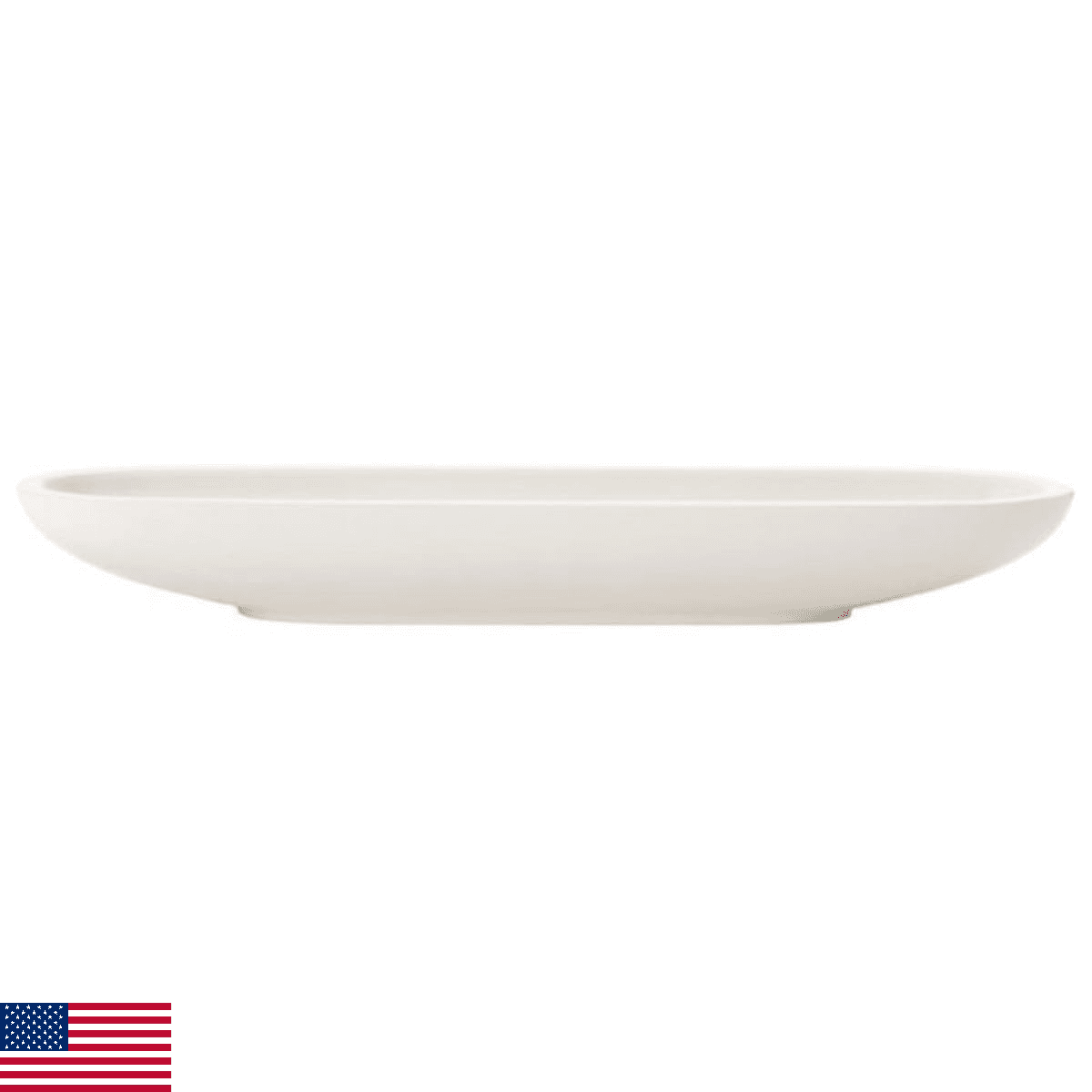 Villeroy & Boch Artesano Original Olive Bowl, 11 x 3 in, Premium Porcelain, Whit - Image 1