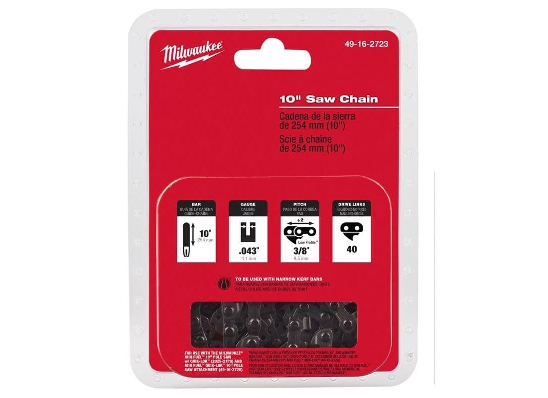 Milwaukee Electric - 10 Saw Chain - Thumbnail 2