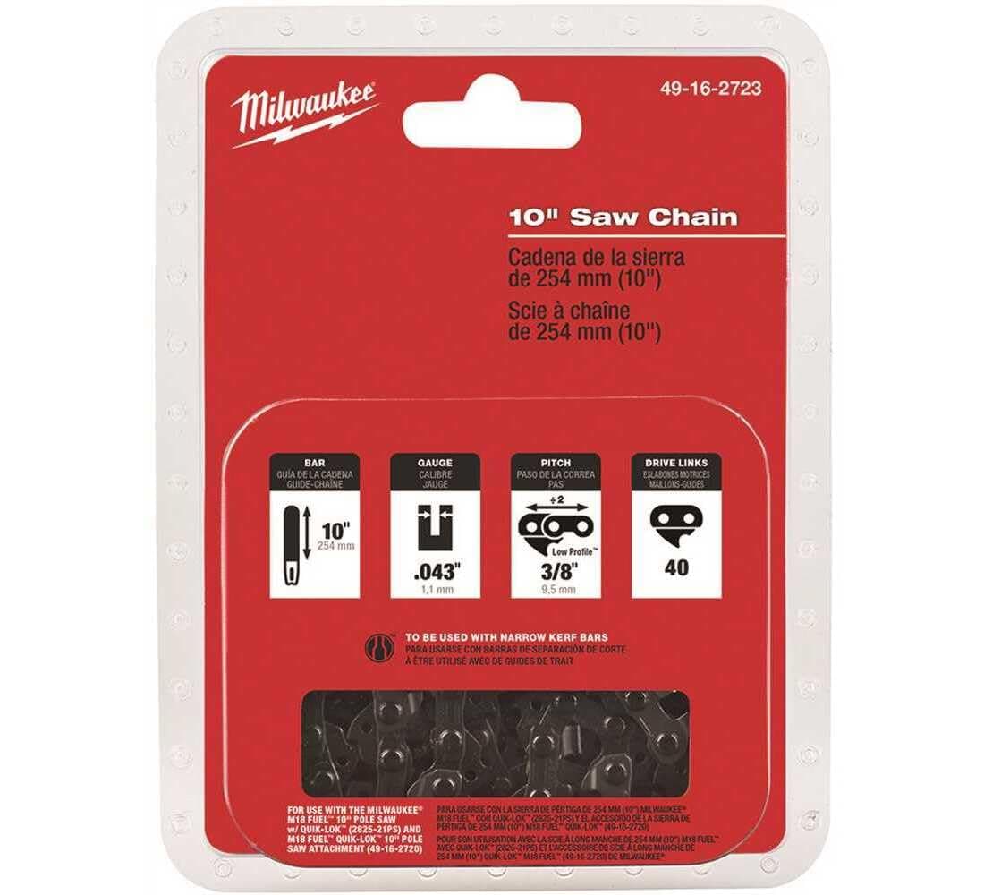 Milwaukee Electric - 10 Saw Chain - Thumbnail 4