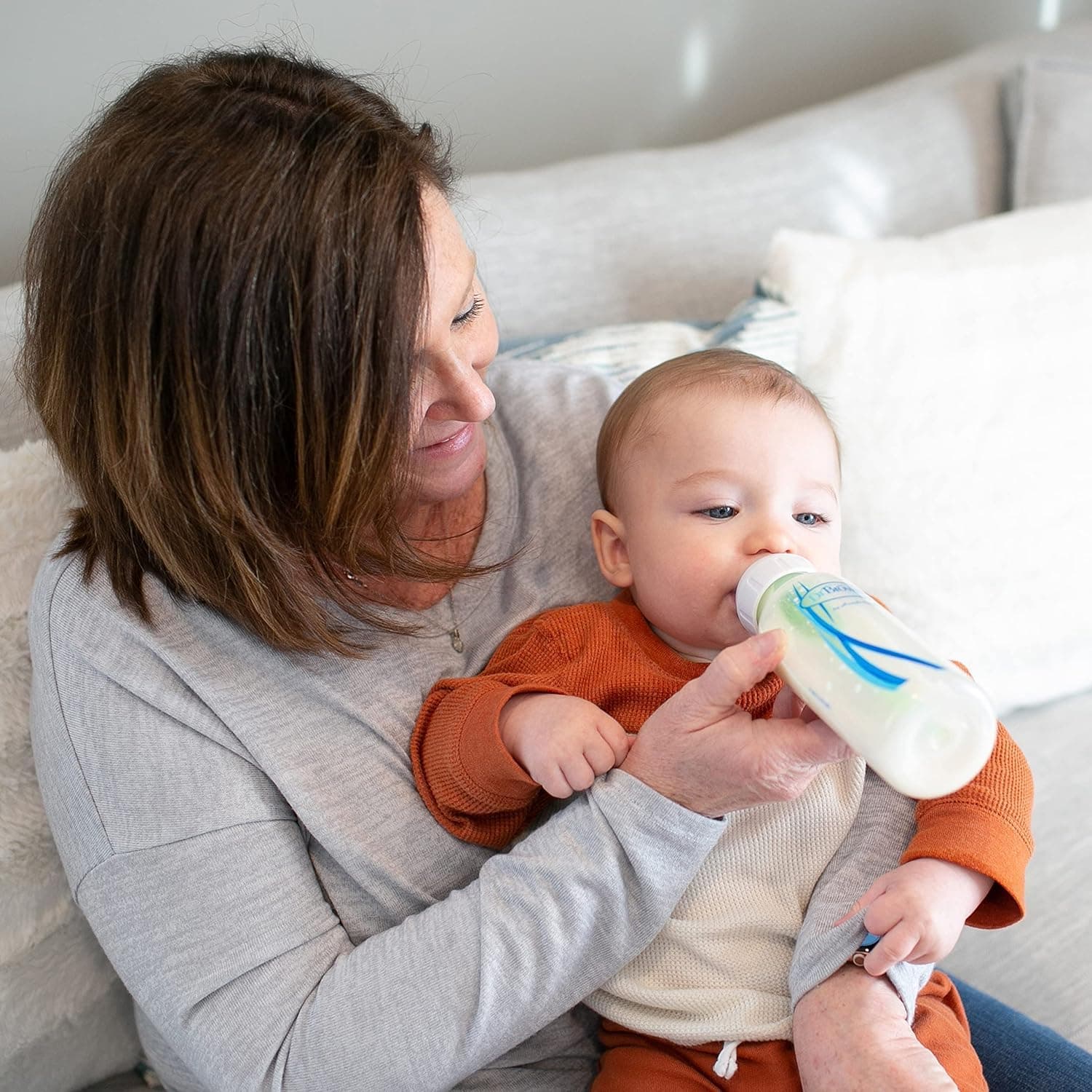 Dr. Brown's Options+ Anti-Colic Baby Bottle - 8oz - 4 Pack and Dr. Brown's Origi - Thumbnail 6