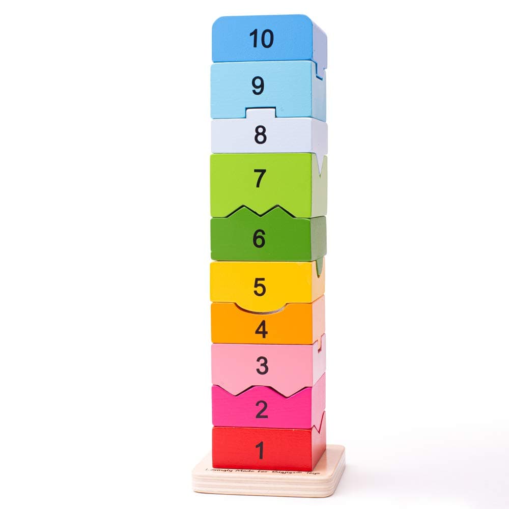 Bigjigs Toys Number Tower - Thumbnail 4