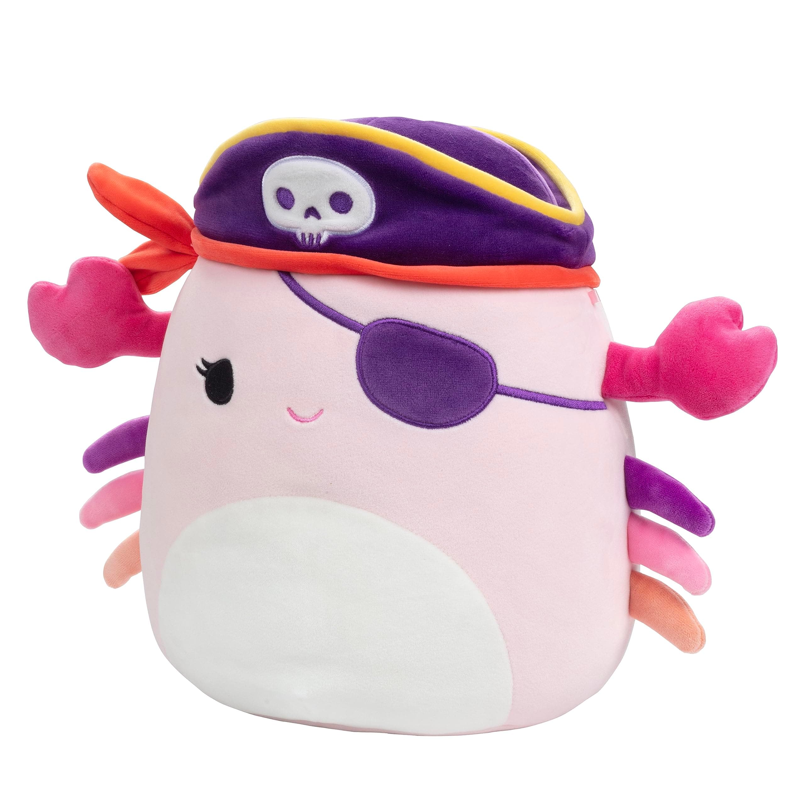Squishmallows Original 10-Inch Cailey The Crab Easter Plush Collectible Soft Pil - Thumbnail 3