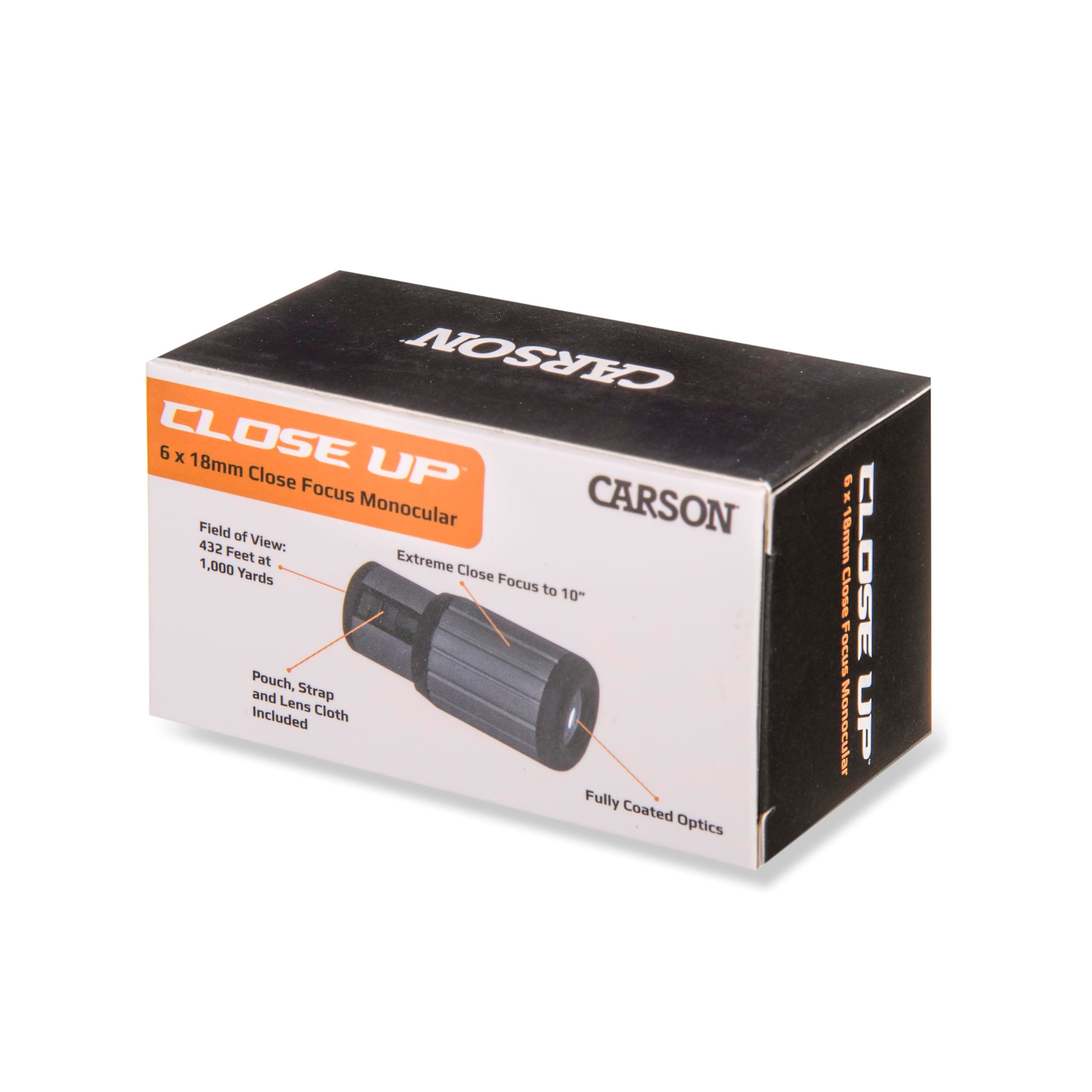 Carson CloseUp 6x18mm Close-Focus Monocular (CF-618) - Thumbnail 5