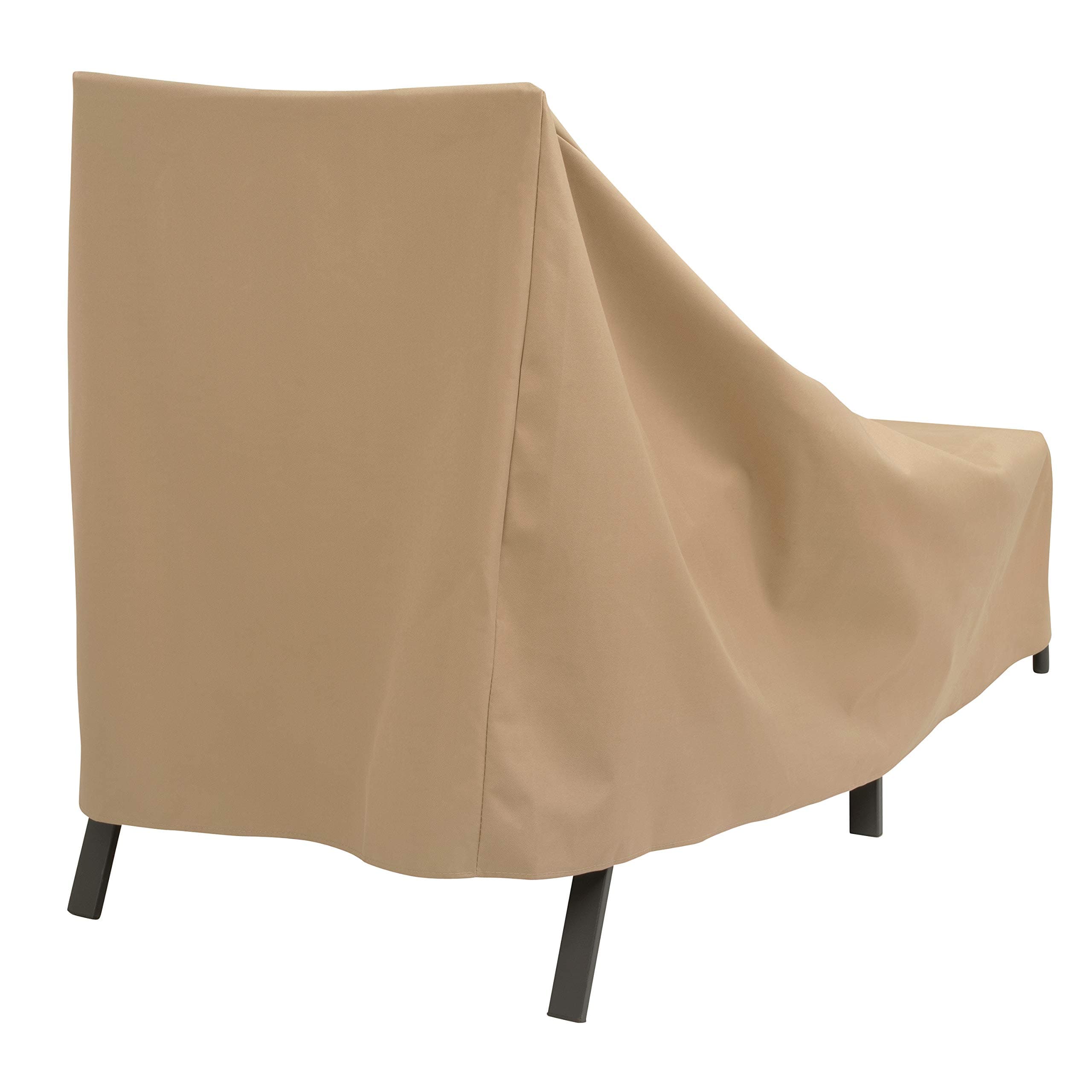 Modern Leisure Basics Patio Chaise Lounge Chair Cover Weather-Resistant Fabric F - Thumbnail 7