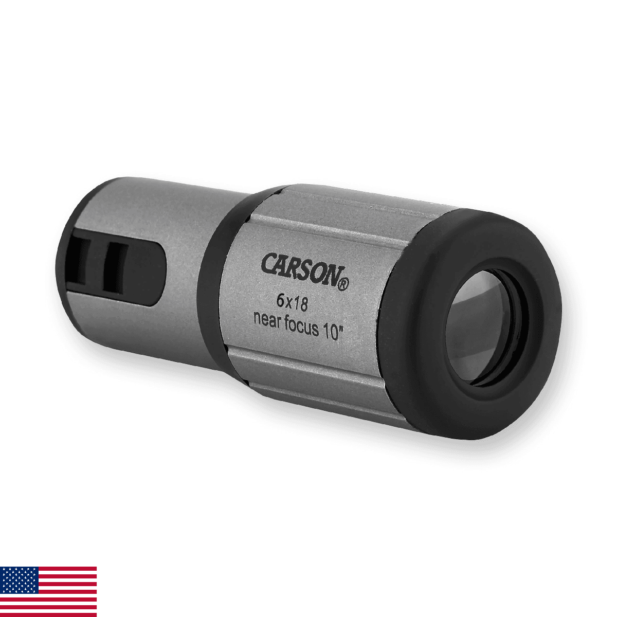 Carson CloseUp 6x18mm Close-Focus Monocular (CF-618) - Image 1