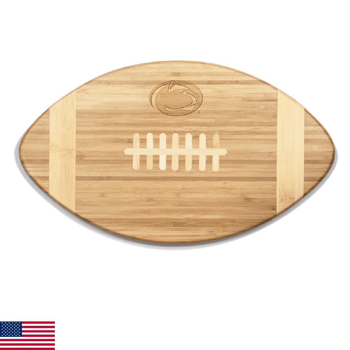 NCAA Penn State Nittany Lions Touchdown! Bamboo Cutting Board - Game Day - Image 1