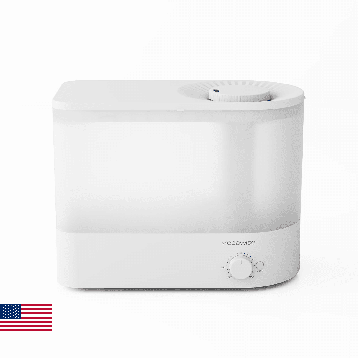 MEGAWISE 2025 Large Capacity Humidifier, 6L Top Fill Design, 50H Runtime, Ultra - Image 1
