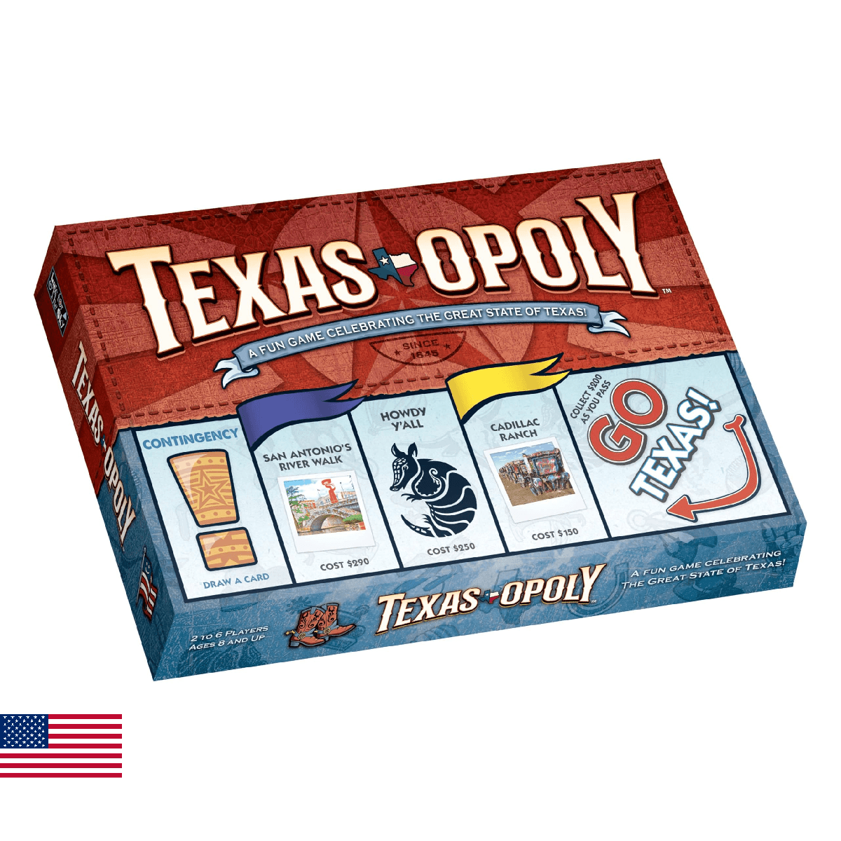 Late for the Sky Texas-opoly Game, 96 months to 9600 months - Image 1
