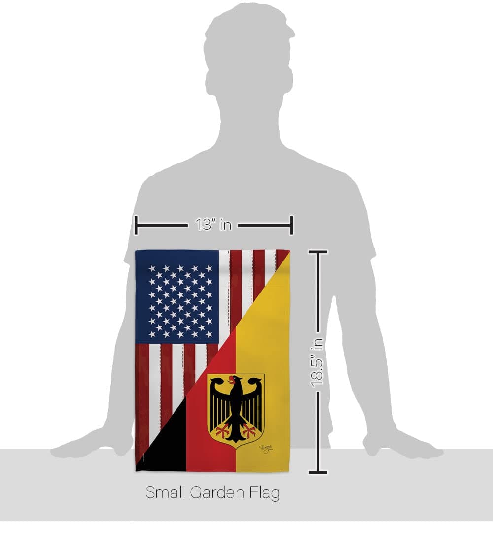 Breeze Decor - US German Friendship Flags of The World - Everyday Impressions De - Thumbnail 2