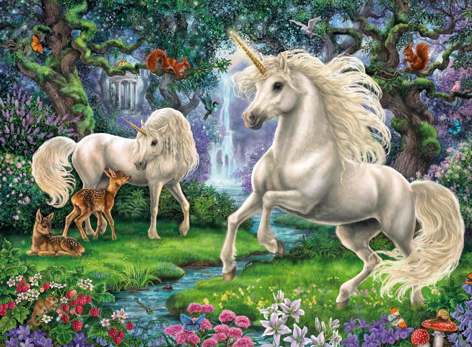 Ravensburger - Unicorns - 300 Piece Jigsaw Puzzle 2 Pack - XXL Pieces - Easy Ass - Thumbnail 3