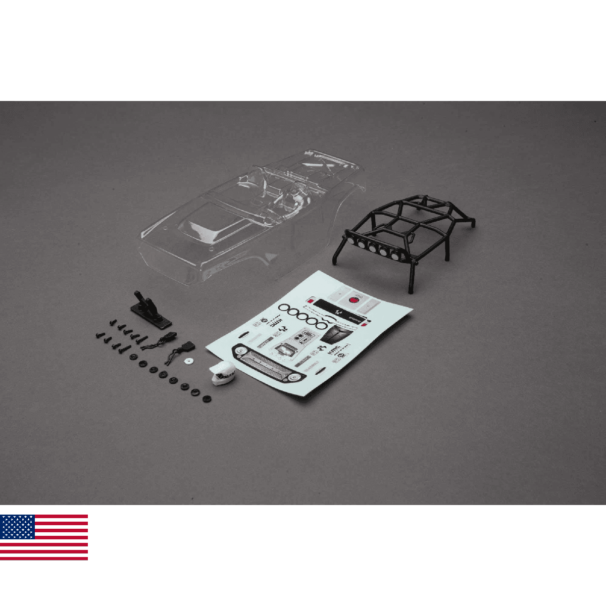 Axial 1/24 Pre-Cut Clear Body SCX24 Deadbolt AXI31599 - Image 1