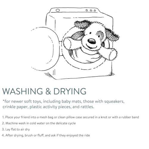 Taggies Stuffed Animal Lovey Security Blanket with Sensory Tags, 13 x 13-Inches, - Thumbnail 7