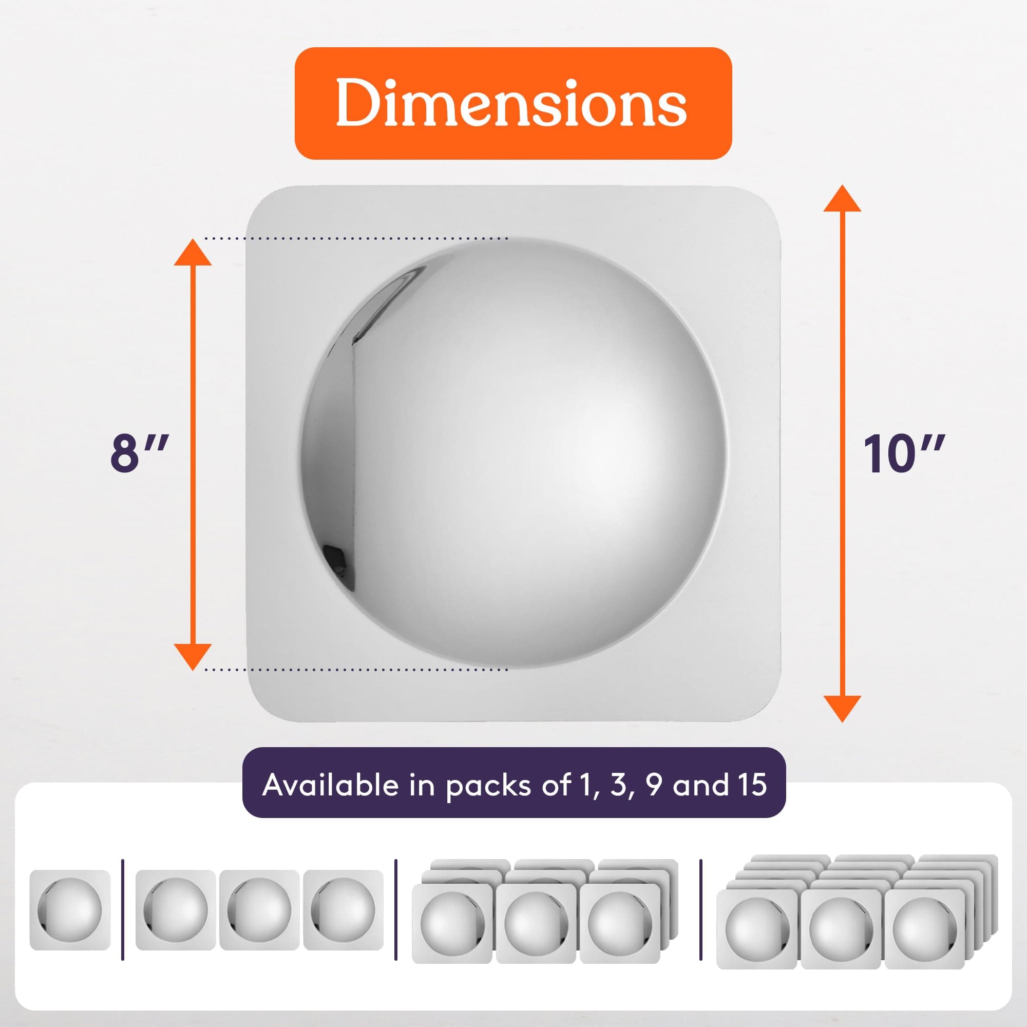 Special Supplies Sensory Bubble Wall Mirror - Interactive Acrylic Mirrors for Wa - Thumbnail 7