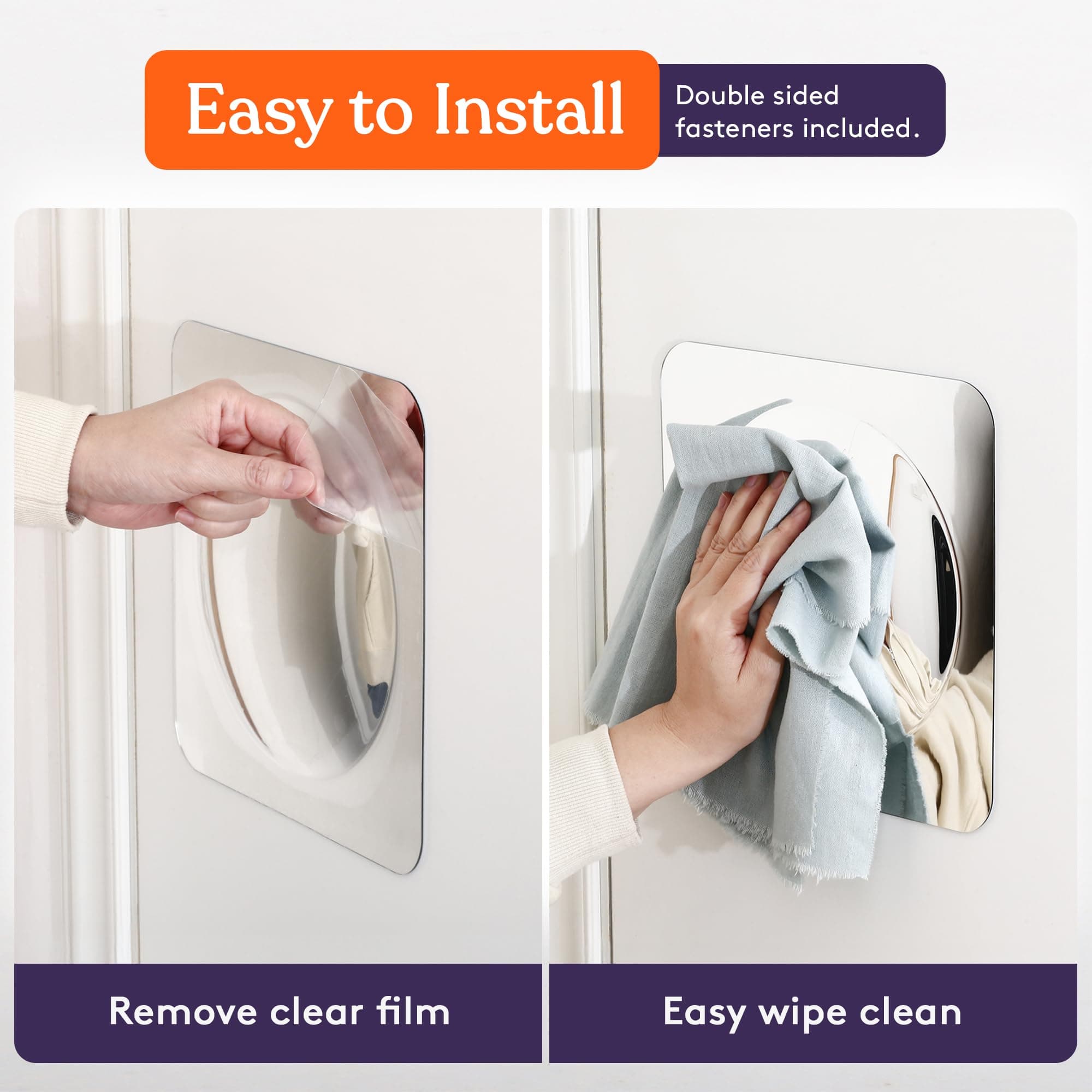 Special Supplies Sensory Bubble Wall Mirror - Interactive Acrylic Mirrors for Wa - Thumbnail 2