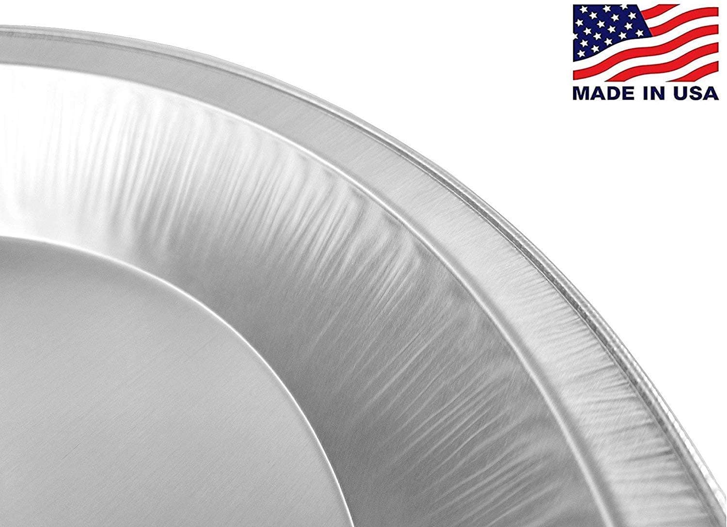 Handi-Foil Disposable Smooth-Wall Aluminum Pie Pans Plate Tin - 9" Aluminum Baki - Thumbnail 5